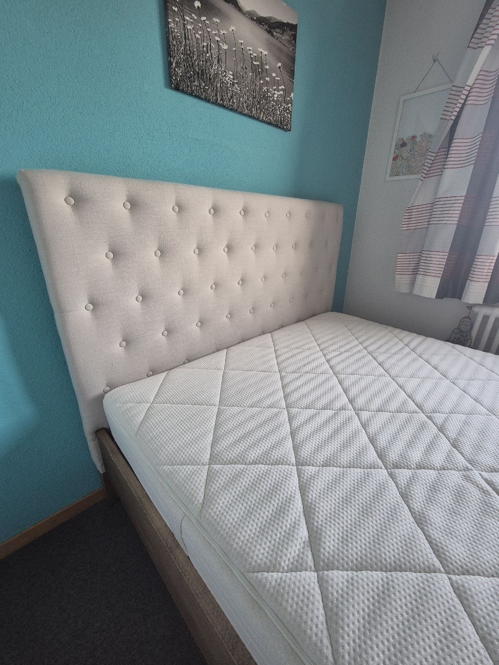 Betten: Boxspringbett 140cm – Gebraucht aus Rickenbach Sulz von wicky03 1