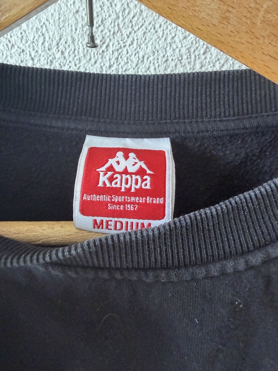 Kappa Maglioni & Felpe: Kappa black cropped sweatshirt size M  – Usato da Zürich venduto da Lorena.rgg 2