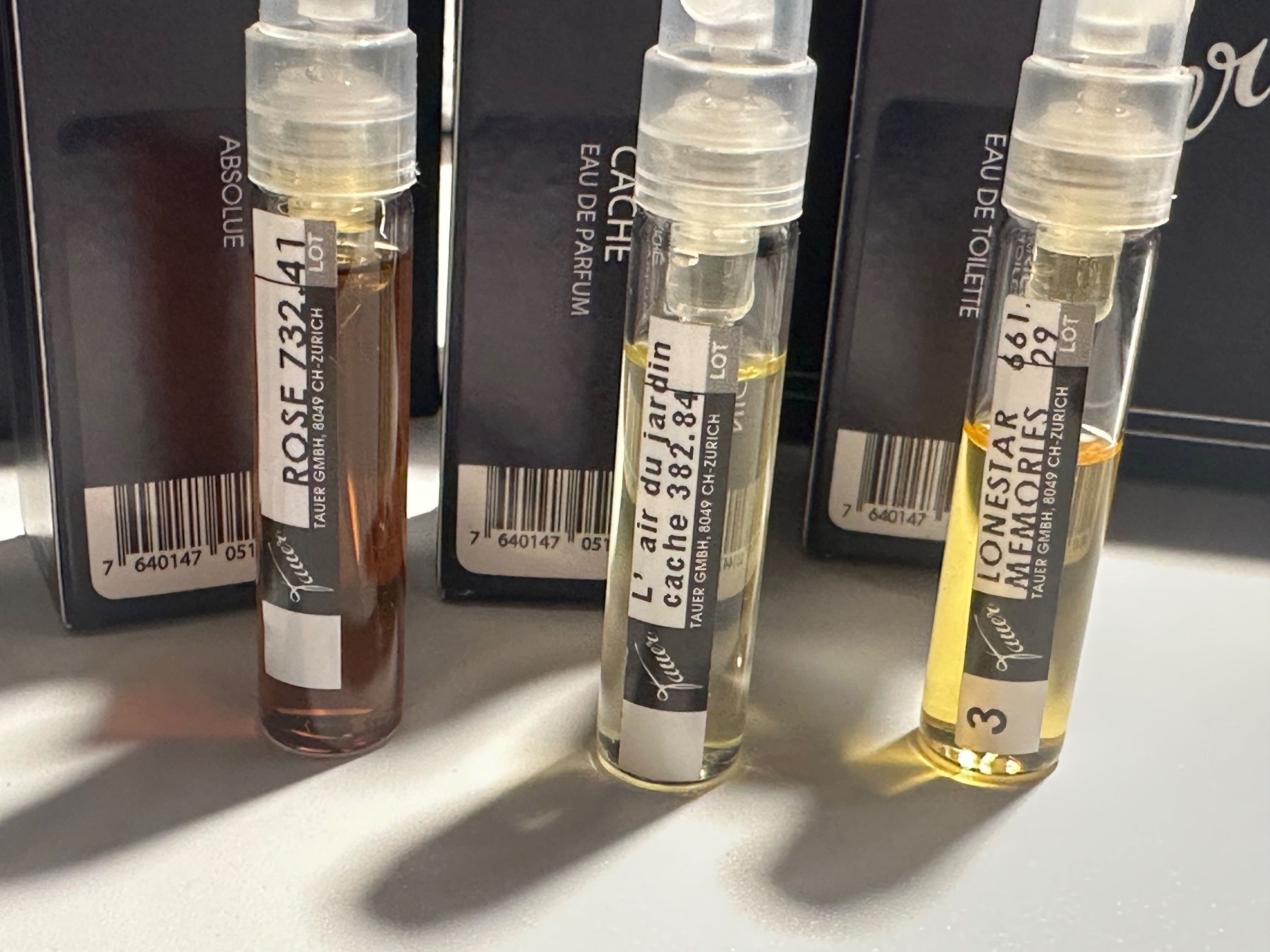 Profumi & Eau de Toilette: Original Andy Tauer Parfumminiaturset – Usato da Aarburg venduto da flacon05 5