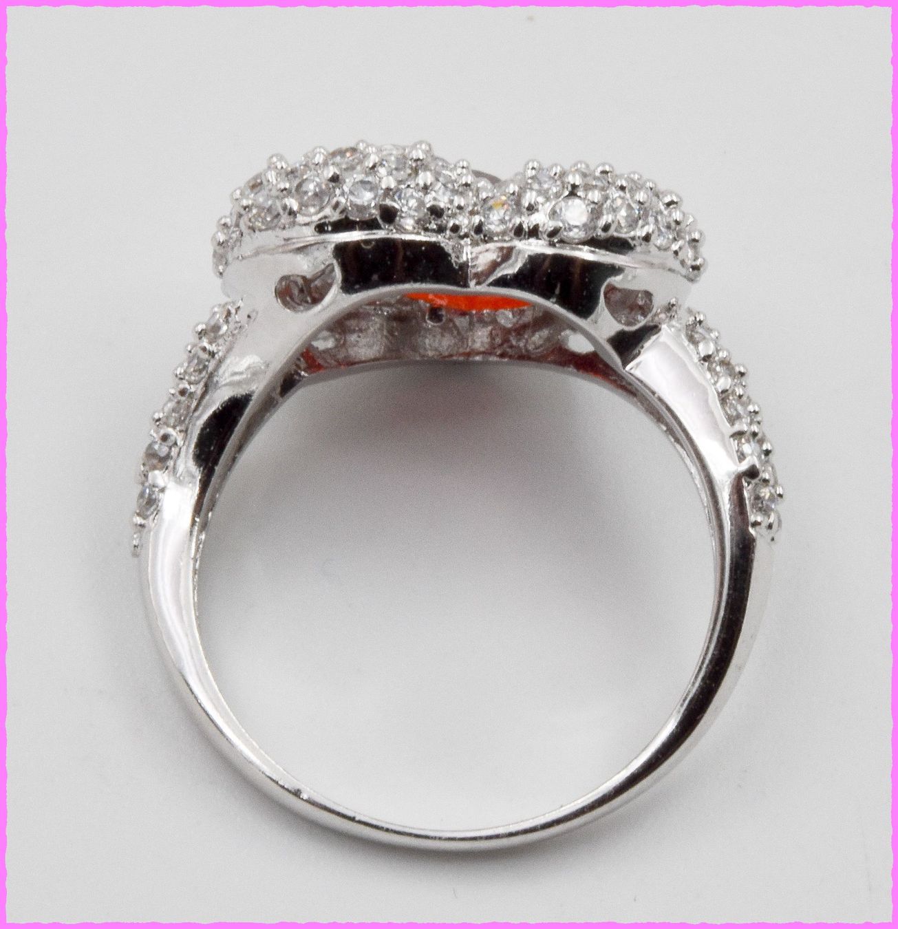 Anelli: Bezaubernder Herz Ring mit Zirkonia – Nuovo e nell'imballaggio originale da Oberglatt ZH venduto da Diamond-Girl 2