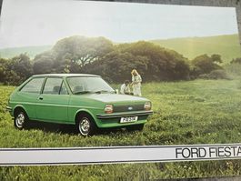 Ford Fiesta 1000 1100 1300 L S Ghia  Prospekt 1978 xx