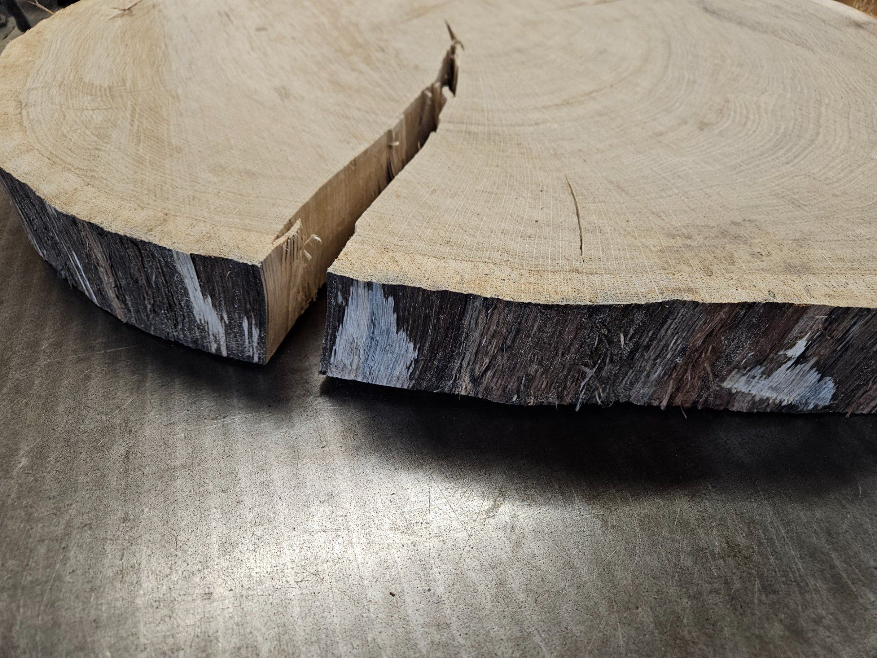 Holzartikel: Eichen Holz Baumscheibe – Neu (gemäss Beschreibung) aus Schangnau von egli6.2 6