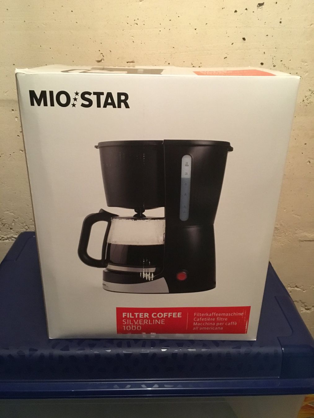 Mio Star Kaffeemaschinen & Espressomaschinen: Mio Star Filterkaffeemaschine Silverline 1000 – Neu und originalverpackt aus Baar von Aatina 1