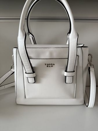 Tosca Blu Handtasche Weiss - Top Zustand! Frühlings-Schnäppc