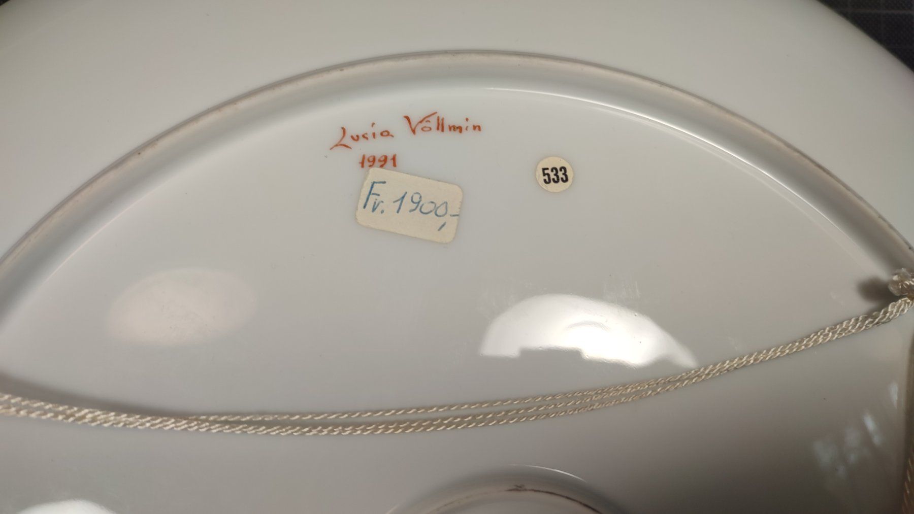 Piatti: Wunderschöner  Sammlerteller Teller LUCIA KLEIN Basel – Usato da Gelterkinden venduto da MYSTOREFORYOU4460 8