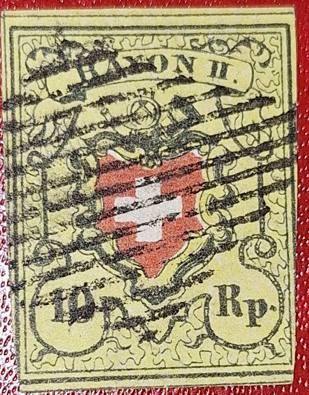 Tutti i francobolli: Rayon 16II Typ 35 E - RO Kat. 200.- – Usato da Balgach venduto da SIMEON27