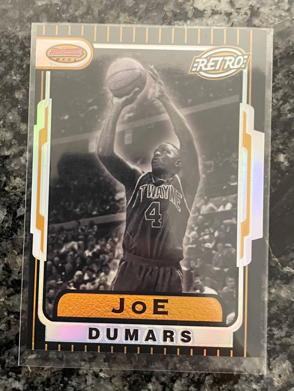 Nba Carte collezionabili: NBA Joe Dumars Bowmans Best Retro Refractor Card – Nuovo (secondo la descrizione) da Muttenz venduto da joba23