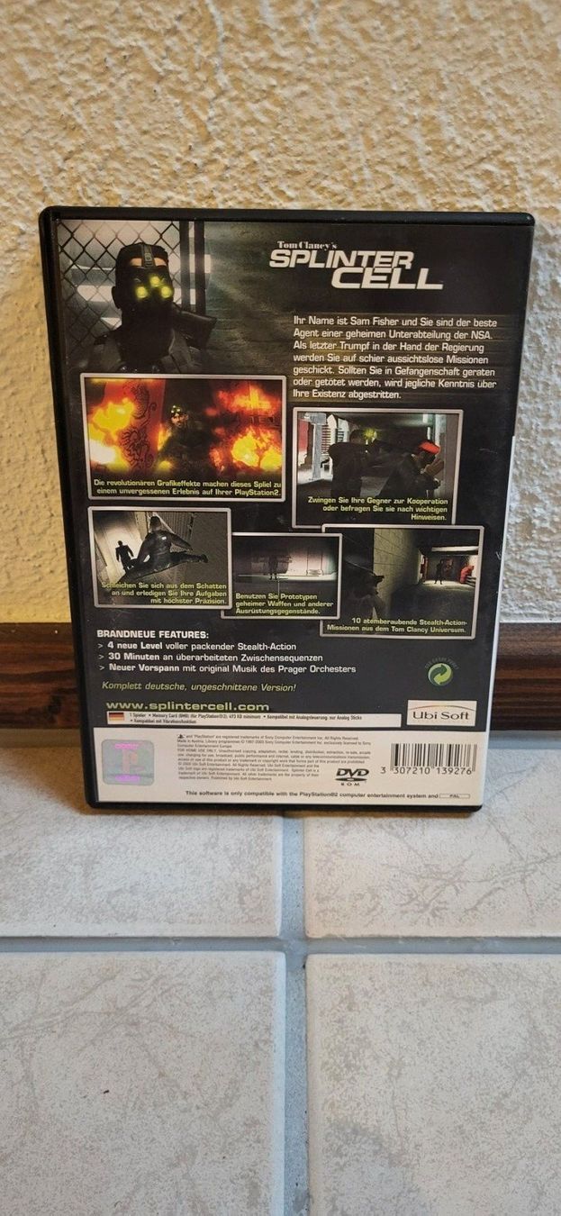 Sony Giochi: PS2 Spiel – Splinter Cell – Usato da Münsingen venduto da Heroism2010 1