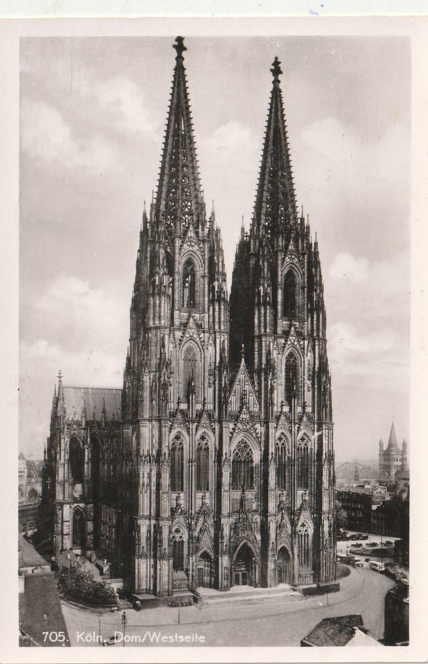 Cartoline postali: Kölner Dom Westseite – Usato da Lumbrein venduto da made02