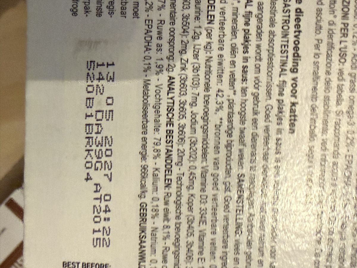 Royal Canin Futter: Royal Canin GASTROINTESTINAL – Neu (gemäss Beschreibung) aus Luterbach von r-immoos 1
