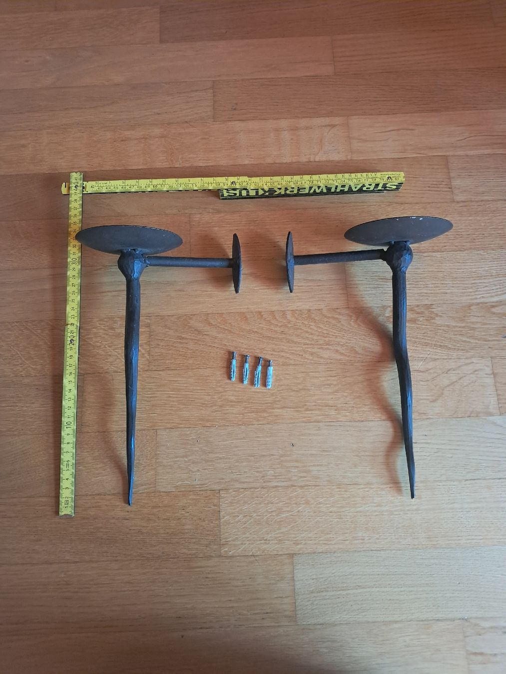 Portacandele: Kerzenhalter, Wandhalter, Deko. – Usato da Dintikon venduto da Kamelsammler