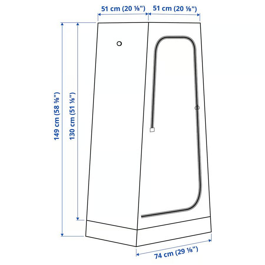 Ikea Armadi: Kleider-/Mottenschrank IKEA VUKU – Nuovo e nell'imballaggio originale da Thalwil venduto da Stilver 4