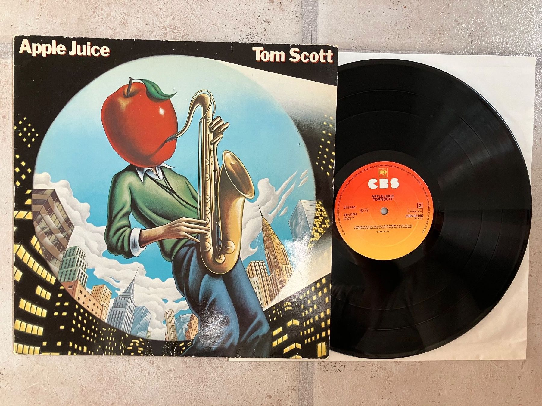 Vinyles: Tom Scott - Apple Juice, LP Jazz – D'occasion à Widen par DexterGordon