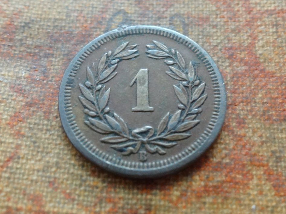 Tutti le monete: 1 Rp. 1870  (B) – Usato da Romanel-sur-Lausanne venduto da Swift13 1
