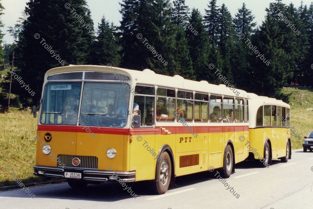 Cartoline postali: Postauto Postkarte FBW Anhängerzug                   BTM006b – Nuovo (secondo la descrizione) da Bottmingen venduto da Trolleybus