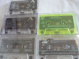 5x Kassetten DJ Maximum Dance Hologram Danceteria Rave Hits