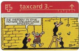 Taxcard 205L_03378 Hägar ungebraucht
