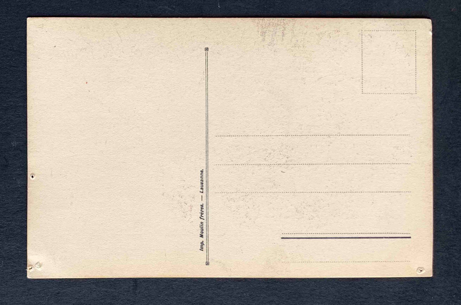 Cartoline postali: AK Imp Moulin freres Lausanne – Usato da Goldau venduto da Balkonia09 1