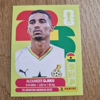 Carte Panini Alexander Djiku GHA 6 United Edition