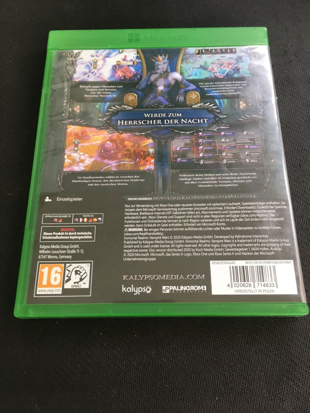 Microsoft Giochi: Immortal Realms Vampire Wars - Xbox One – Usato da St.Gallen venduto da MedienJoe 2