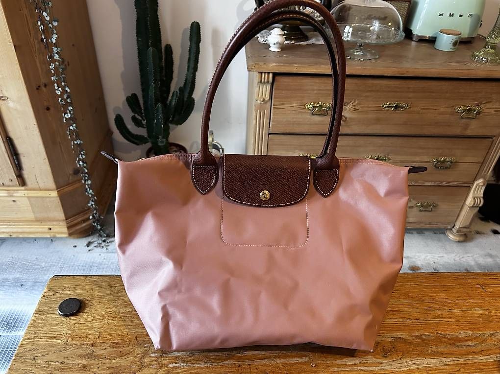 Sacs femmes: longchamp le pilage gr. M rosa – D'occasion à flims dorf par schmetterling61281