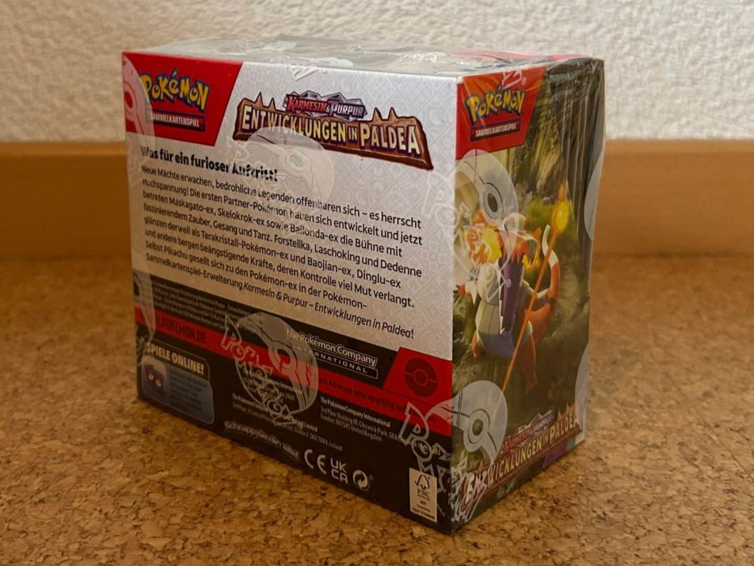 Pokémon Carte collezionabili: Entwicklungen in Paldea (Paldea Evolved) Display Sealed DE – Nuovo e nell'imballaggio originale da Horw venduto da Poketo-Monsta 1
