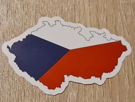 Sticker Aufkleber Tschechien