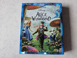 Alice im Wunderland  /  Bluray + DVD Special 3 Disc Set