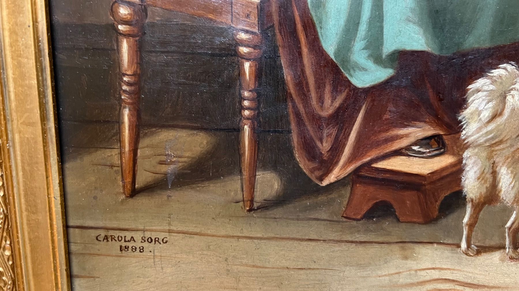 Dipinti: Carola Sorg 1888, Nr 19 – Usato da Illnau-Effretikon venduto da brockischweiz 5