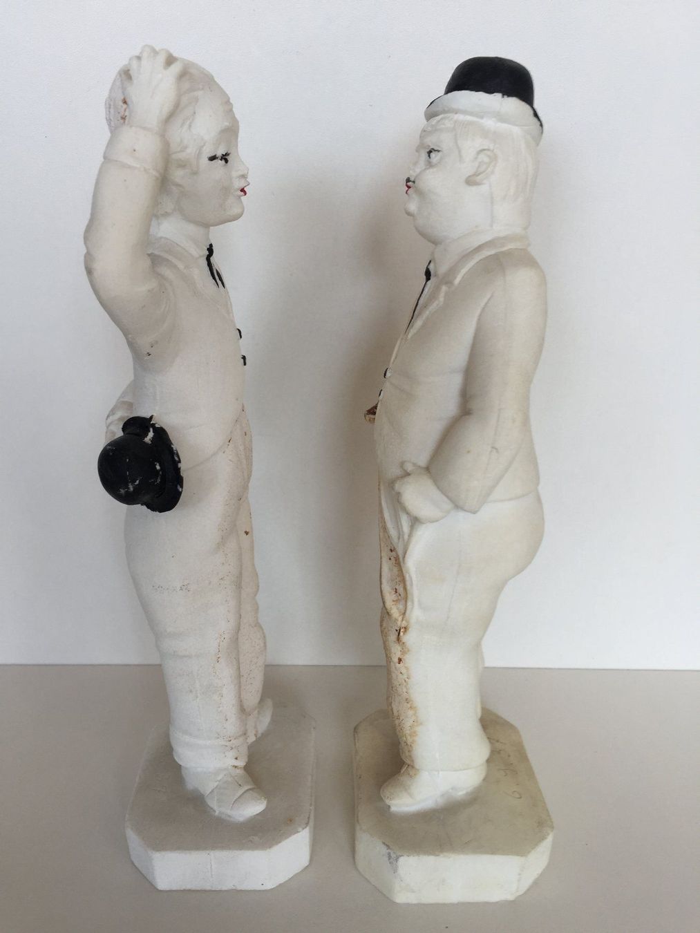 Statuette: LAUREL ET HARDY Statuettes du 6.9.1937 – Usato da Cossonay-Ville venduto da Les_1001_perles 1