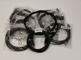 USB 3 Kabel mit 8 Adern geschirmt, 10 Stück