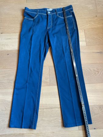 MAC Jeans Angela Well Damen Hose Blau Gr. 40/30 Stretch Top