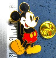 MICKEY MOUSE PIN ENAMEL DISNEY GESTEMPELT
