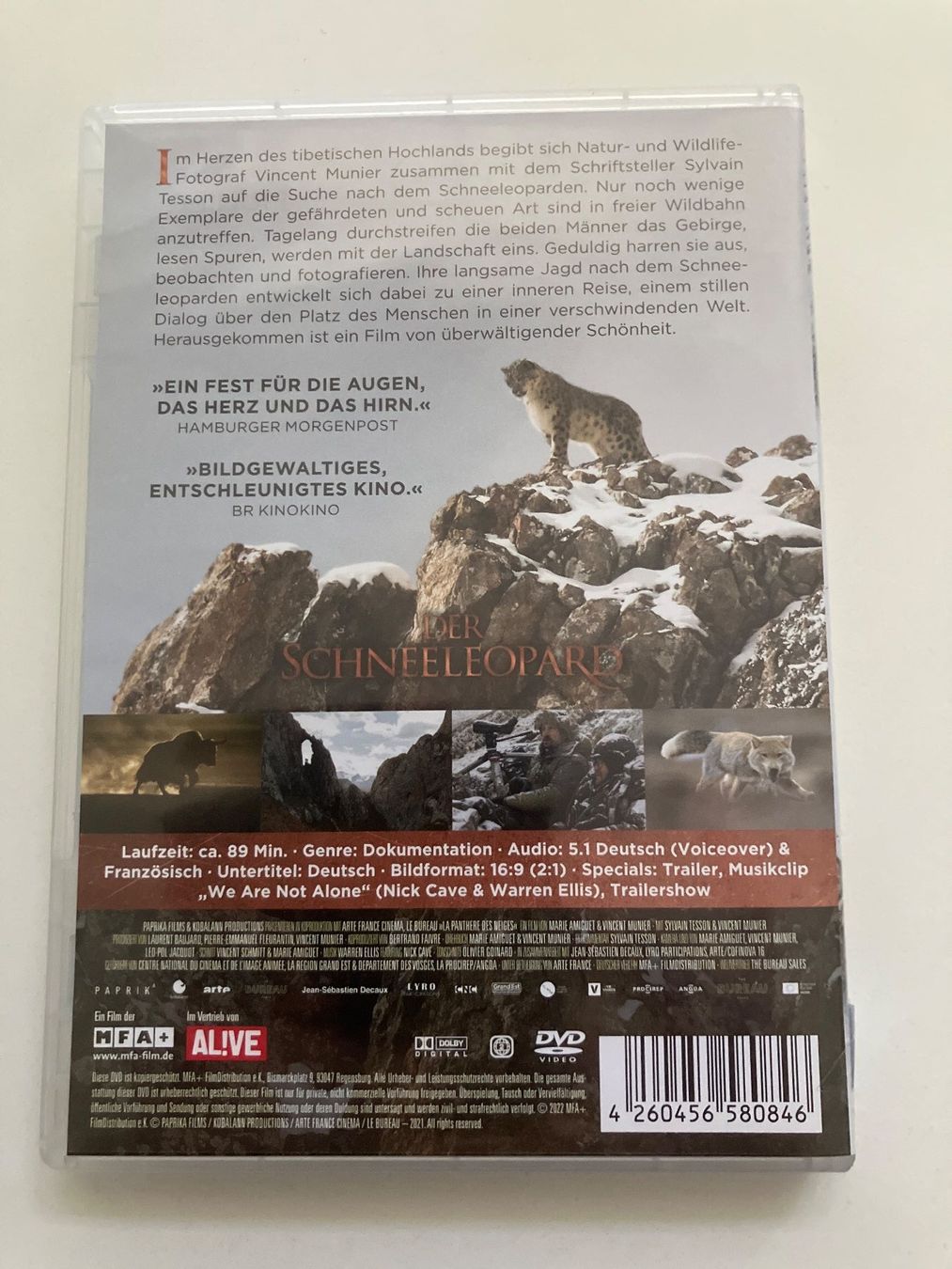 Alle DVDs: Der Schneeleopard (DVD) – Gebraucht aus Arbon von JoJoAs 1