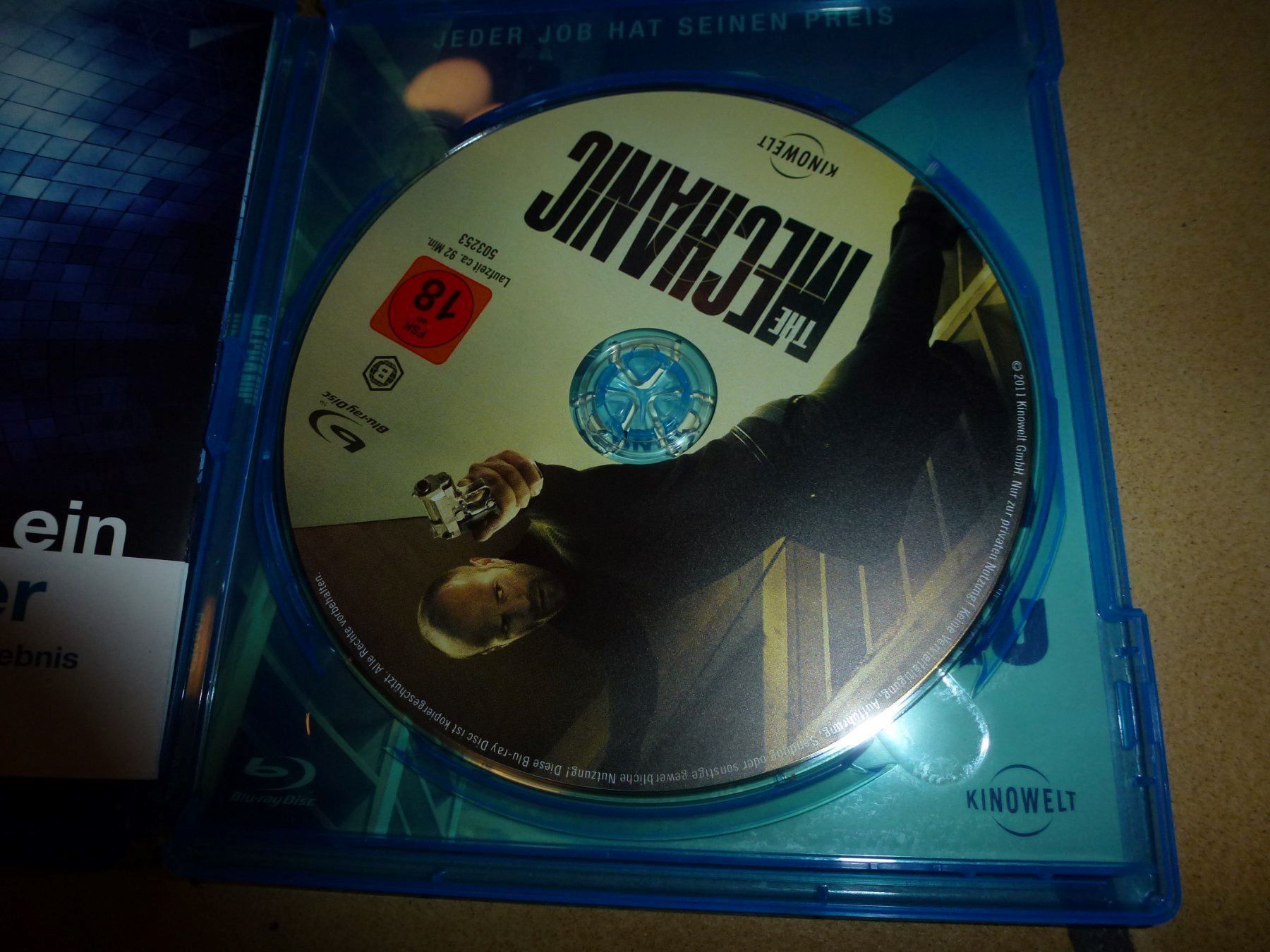 Tutti i DVDs: The Mechanic BLU-RAY – Usato da Olten venduto da Disc-Verkauf 1