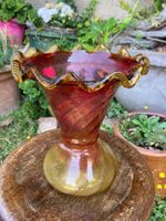 Vase art nouveau Jungendstil ancien bicolore