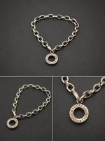 THOMAS SABO CHARM CLUB Armband mit rundem Charm  925 Silber