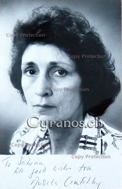 Rosalie Crutchley (19201997) Schauspielerin sign. Foto Kaufen auf