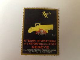 9 Vignetten Autosalon Genf mit Gummi