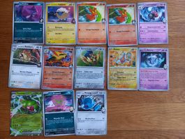 Diverse Pokémon Karten Ewige Rivalen