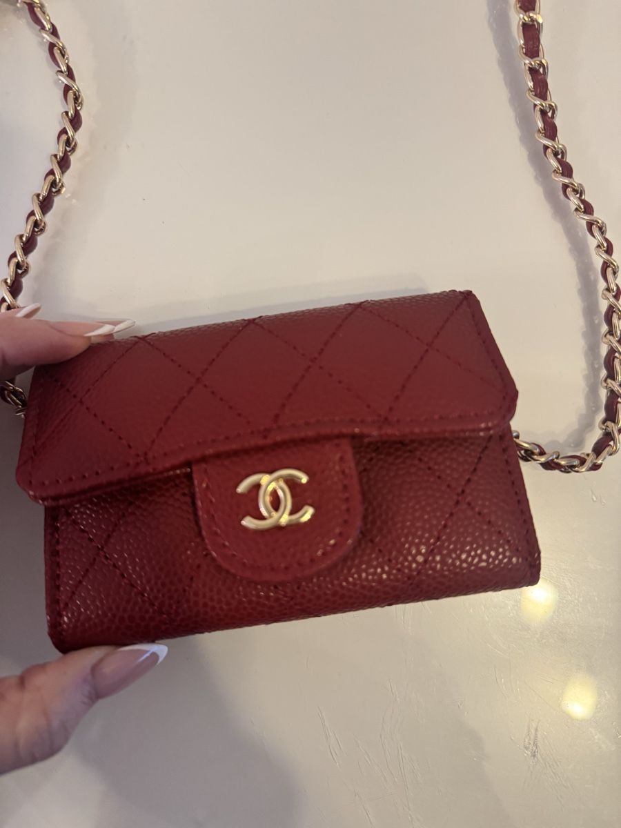 Borse da donna: Elegante Dunkelrote umhänge Tasche – Nuovo (secondo la descrizione) da Richterswil venduto da dil_vc79 1