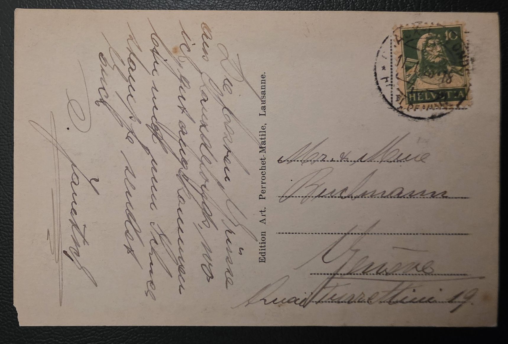 Cartes postales: Ansichtskarte La Chaux-de-Fonds  – D'occasion à Bern par Kocholo 1