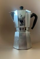 Bialetti Moka, 9 Tassen, Aluminium, neuwertig