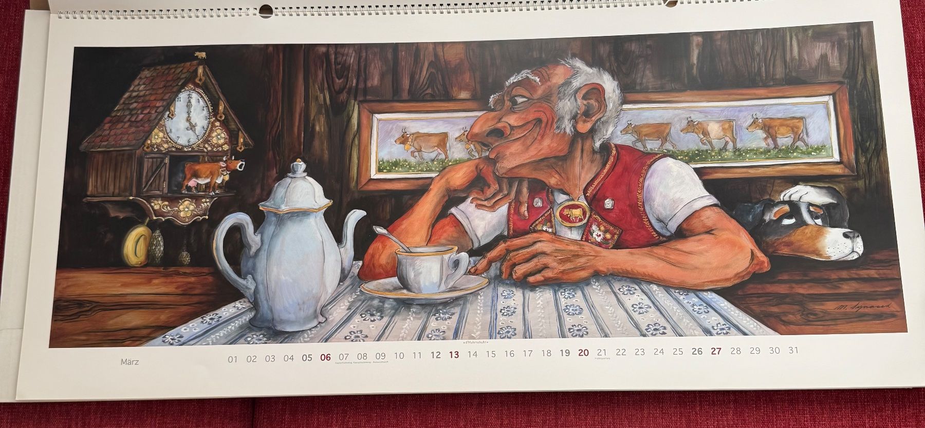 Kalender: Kalender Martin Synacek 2011 Appenzell – Gebraucht aus Riehen von ekc_ymy2 3