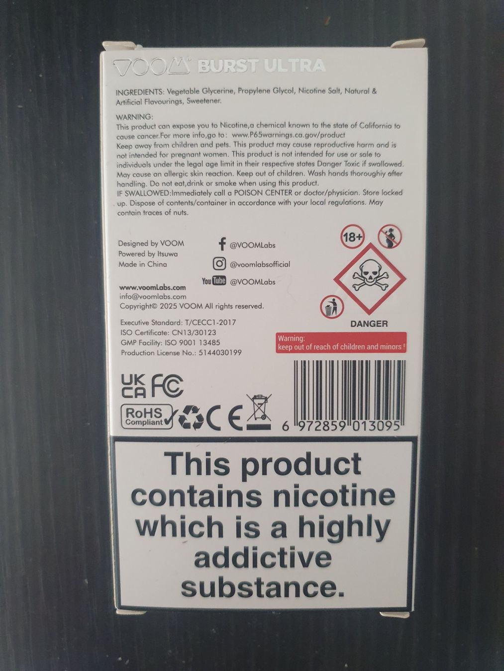 Autres tabacs: Vape mit 30'000 Puffs – Neuf avec emballage d'origine à Emmenbrücke par Housestone 4