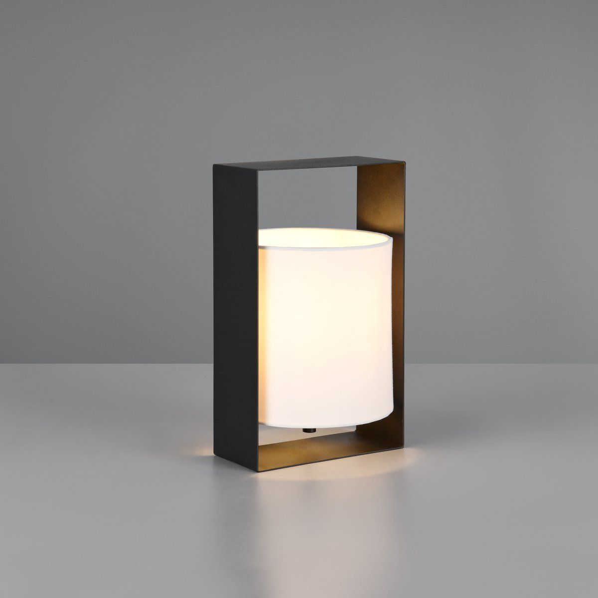 Lampade: Tischleuchte, Stoffschirm, 27 cm Höhe – Nuovo (secondo la descrizione) da Kreuzlingen venduto da Smart-Light 1
