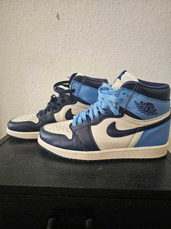 Nike Jordan Retro University Blue 41 (Gebraucht) in Le Locle für