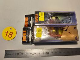 Rapala Wobbler GSR-5 Glass Shad Rap 2 Stk. zum Verkauf!