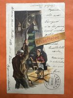 Alte Postkarte, mit Glöckner. handgeschrieben 1898🇨🇭