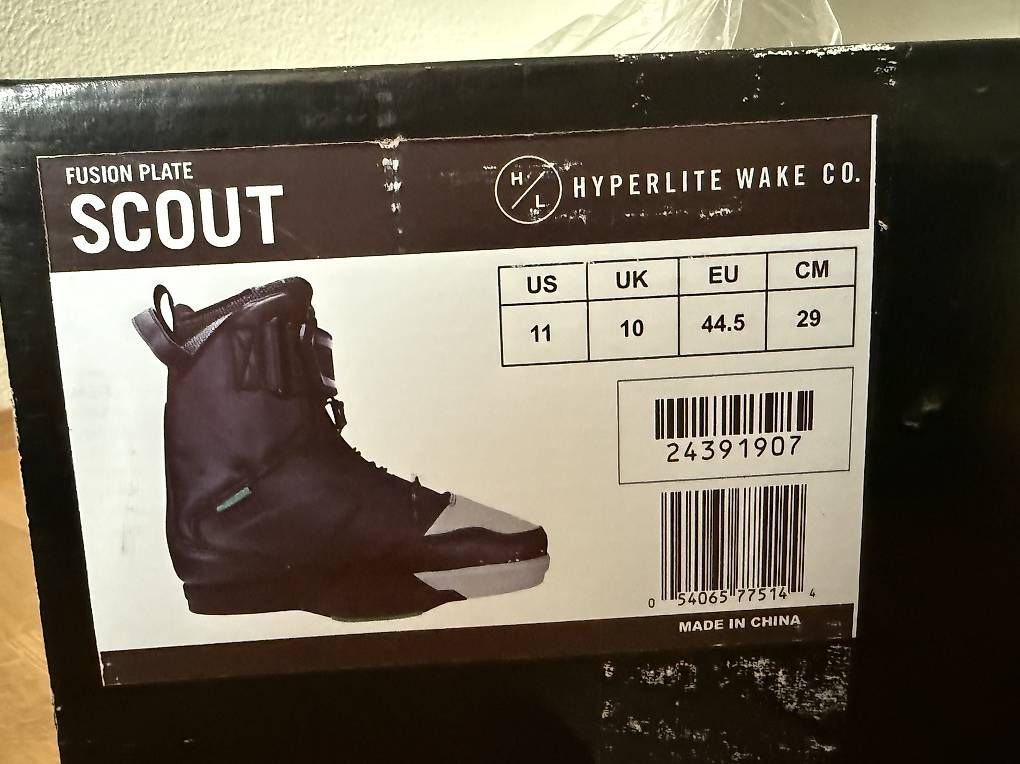 Tavole da surf e di nuoto: Neue Hyperlite Scout Wakeboard Bindung EU 44.5 – Nuovo (secondo la descrizione) da Tagelswangen venduto da Mantii 3